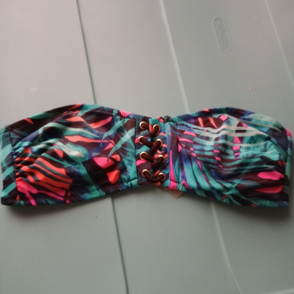 PINK Victoria's Secret Other - Victoria secret Pink lace front strapless bikini top